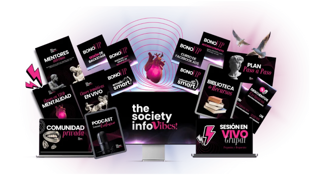 [Oferta Exclusiva] Membresia The Society Info Vibes - Anngi Avila Descargar Premium